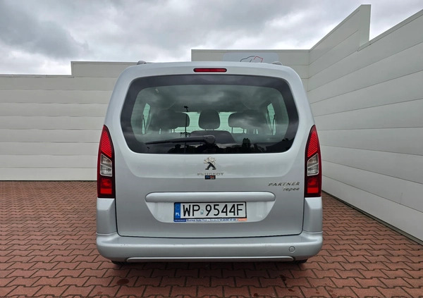 Peugeot Partner cena 25900 przebieg: 206330, rok produkcji 2013 z Nowy Staw małe 79